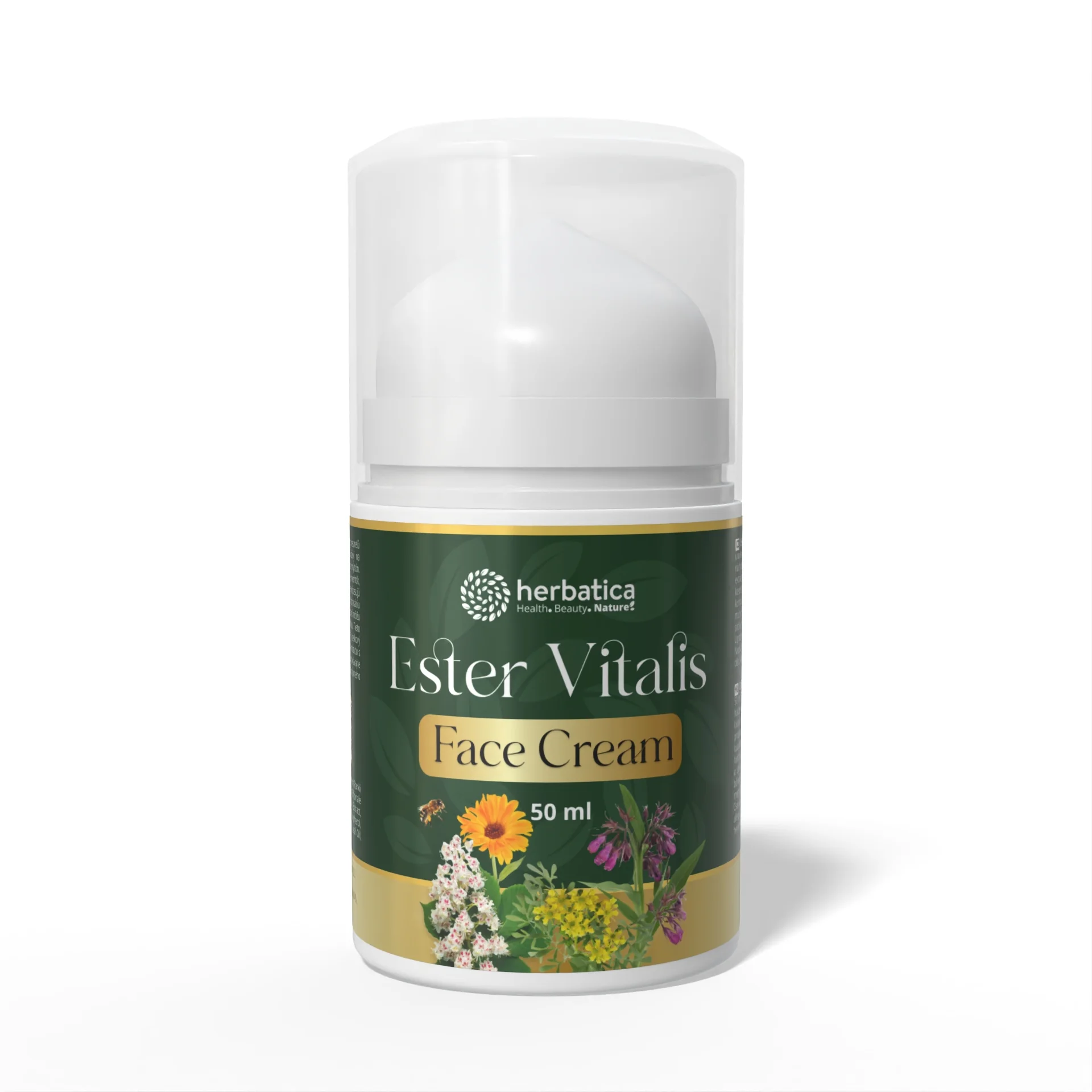 Ester Vitalis Face Cream – revitalizačný pleťový krém pre zrelú a unavenú pleť – 50 ml - Herbatica