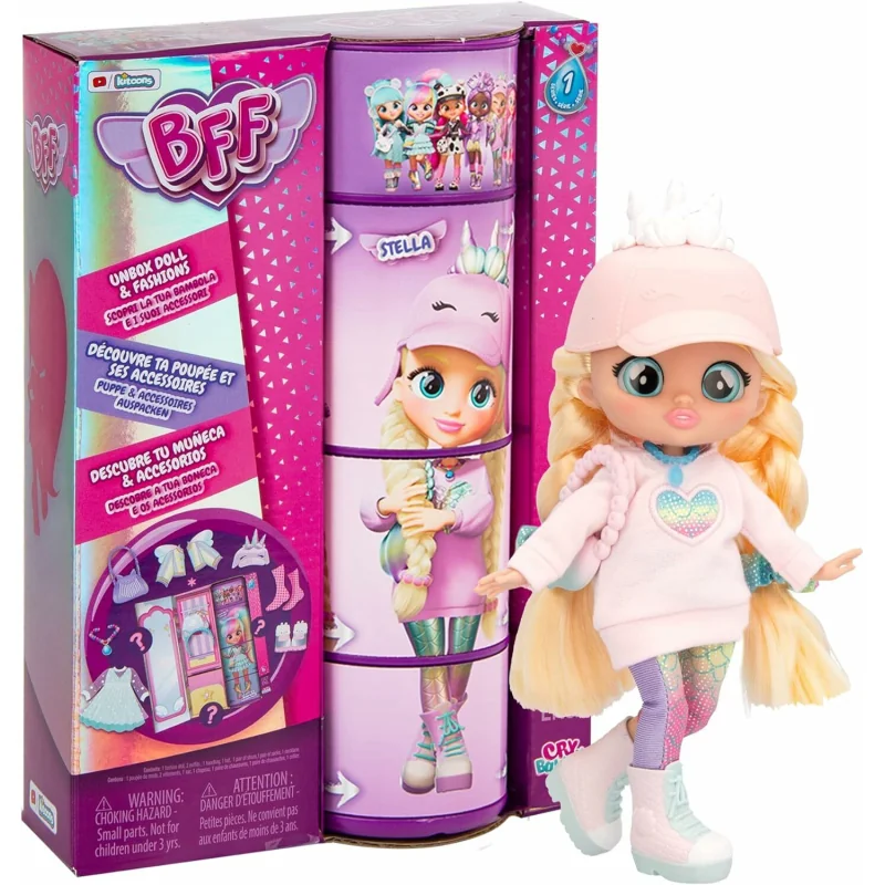 IMC Toys Cry Babies BFF bábika Stella
