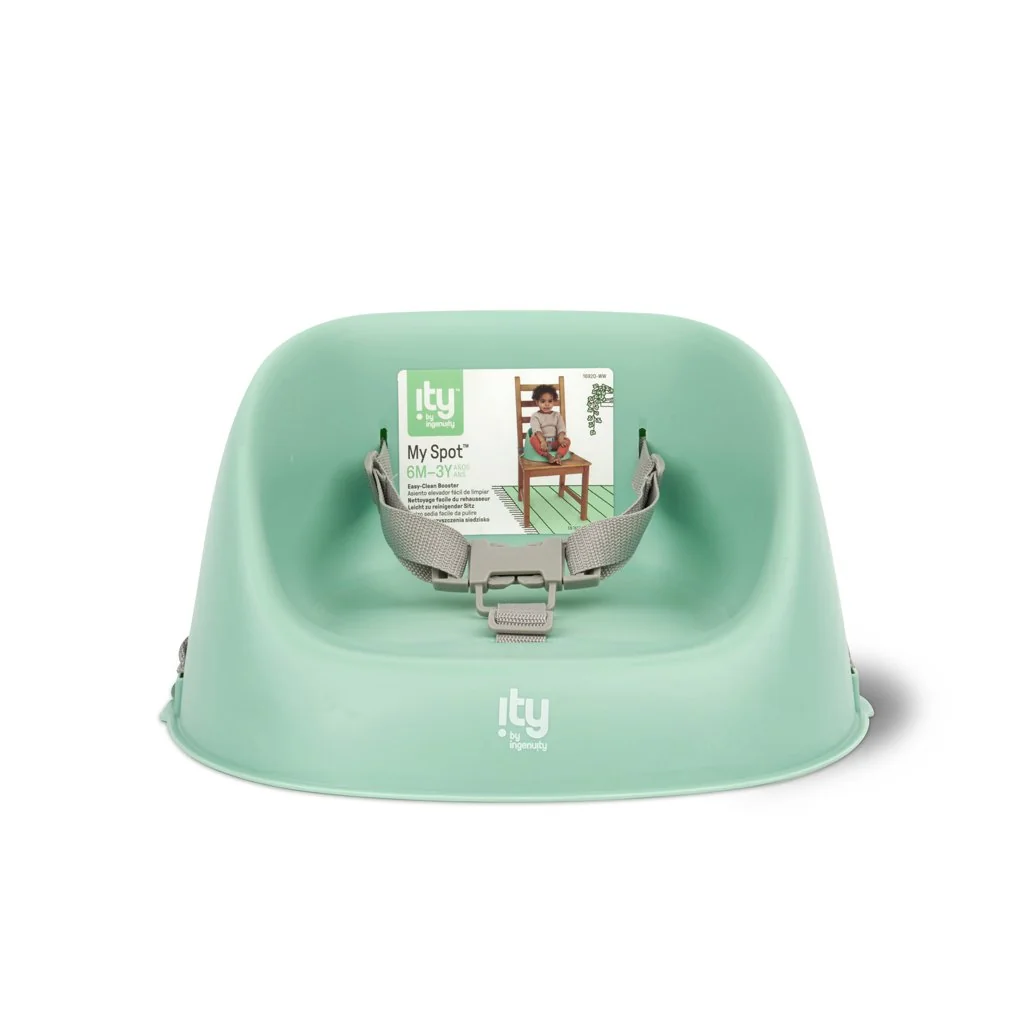 Podsedák na jedálenskú stoličku  Easy Clean Booster Green do 15KG