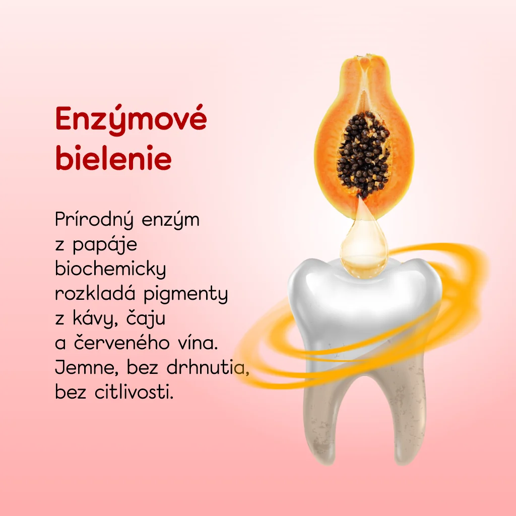 Hello coco  Bieliaca zubná pasta ENZI WHITE melón 75 g