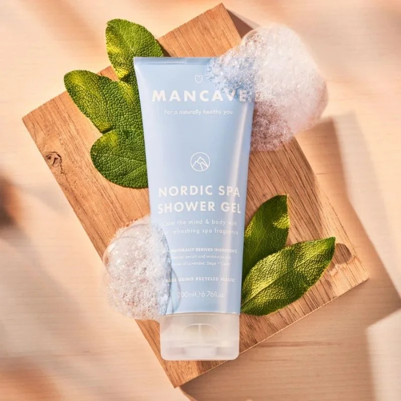 MANCAVE sprchový gél NORDIC SPA tuba 200ml