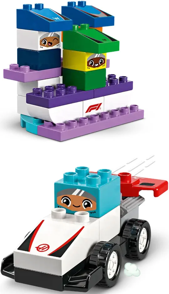 LEGO Pretekárske autá a šoféri tímu F1 10445 