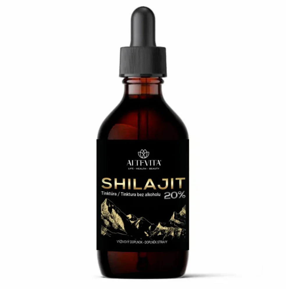 Shilajit Tinktúra bez alkoholu 20% 100ml