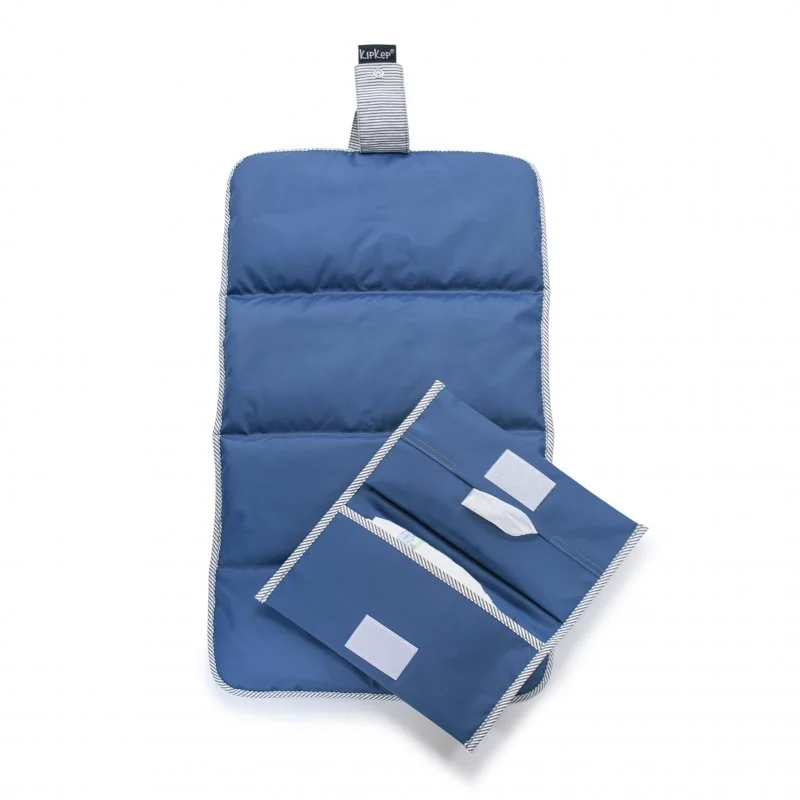 KipKep prebaľovací set NAPPER COMBI-SET Denim Blue (bavlna)