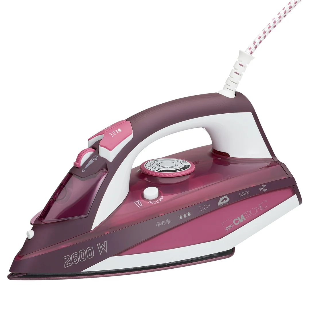 Clatronic DB 3705 naparovacia žehlička, keramická plocha, 2800 W