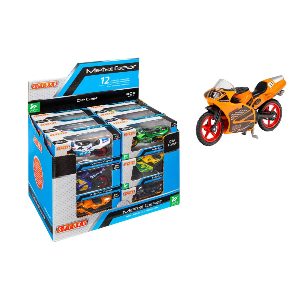 Závodná motorka 1:24-SPIDKO