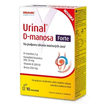 WALMARK Urinal D-manosa Forte 1×10 ks, vrecúška