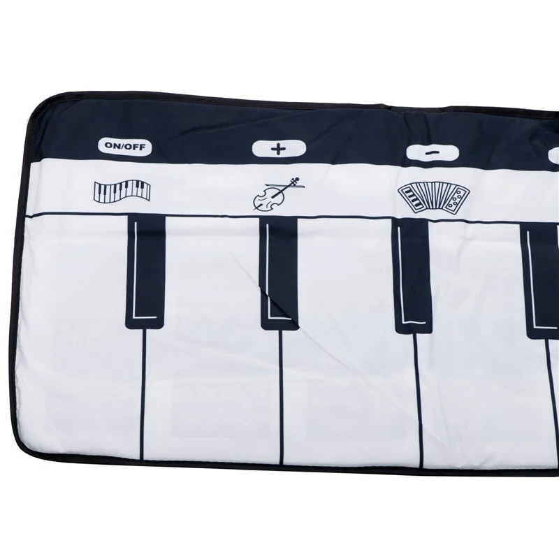 Deka na zem pre deti podlahové PIANO 110x35cm