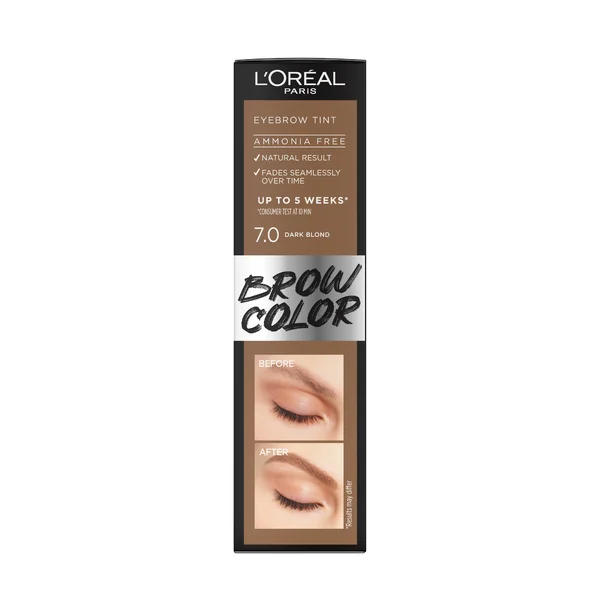 LOREAL PARIS BROW COLOR 7.0 DB SP FARBA OBOCIE 1KS 1×2 ks, farba na obočie