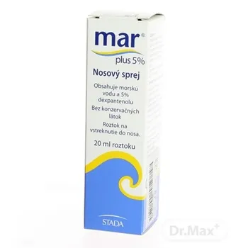 MAR plus 5% 1×20 ml, nosový sprej