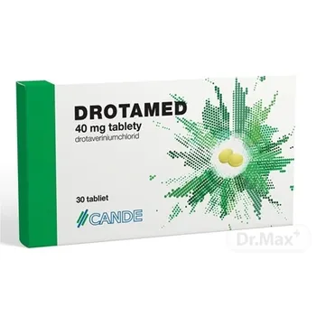 DROTAMED 40 mg 1×30 tbl, liek na uvoľnenie kŕčov