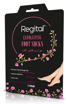 Regital Exfoliacne Ponozky 1×1 pár, ponožky