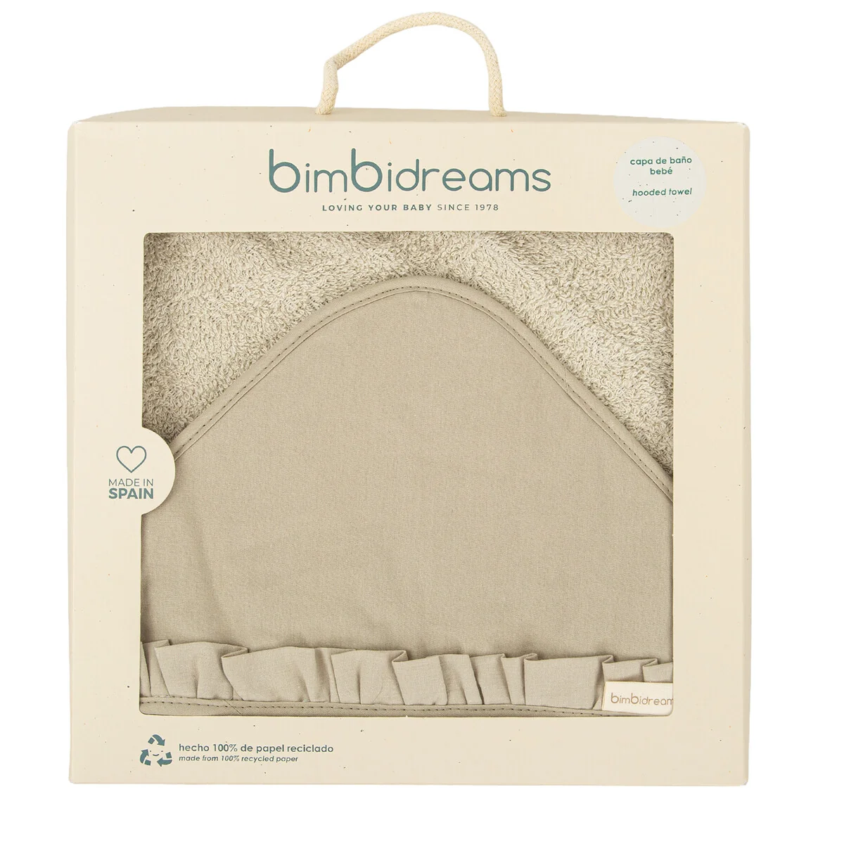 Detská osuška BIMBIDREAMS - OLIVE