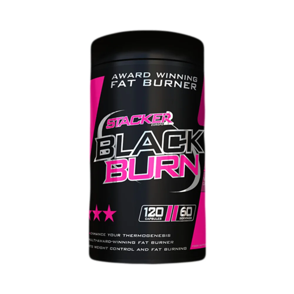 Stacker Black Burn 120 kapsúl