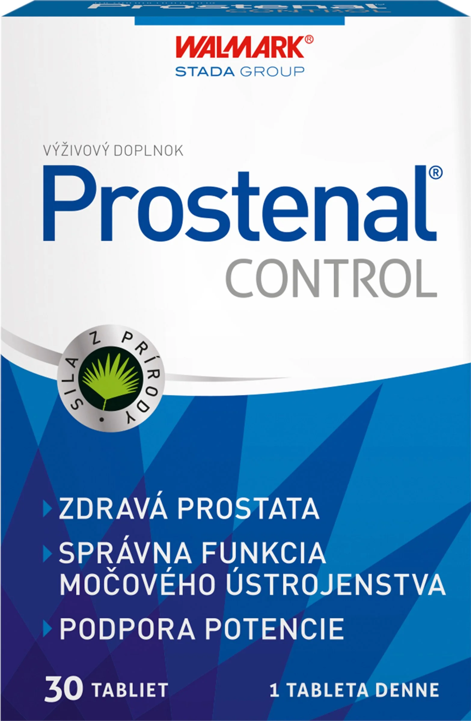Walmark PROSTENAL CONTROL 1×30 tbl, pre zdravú prostatu