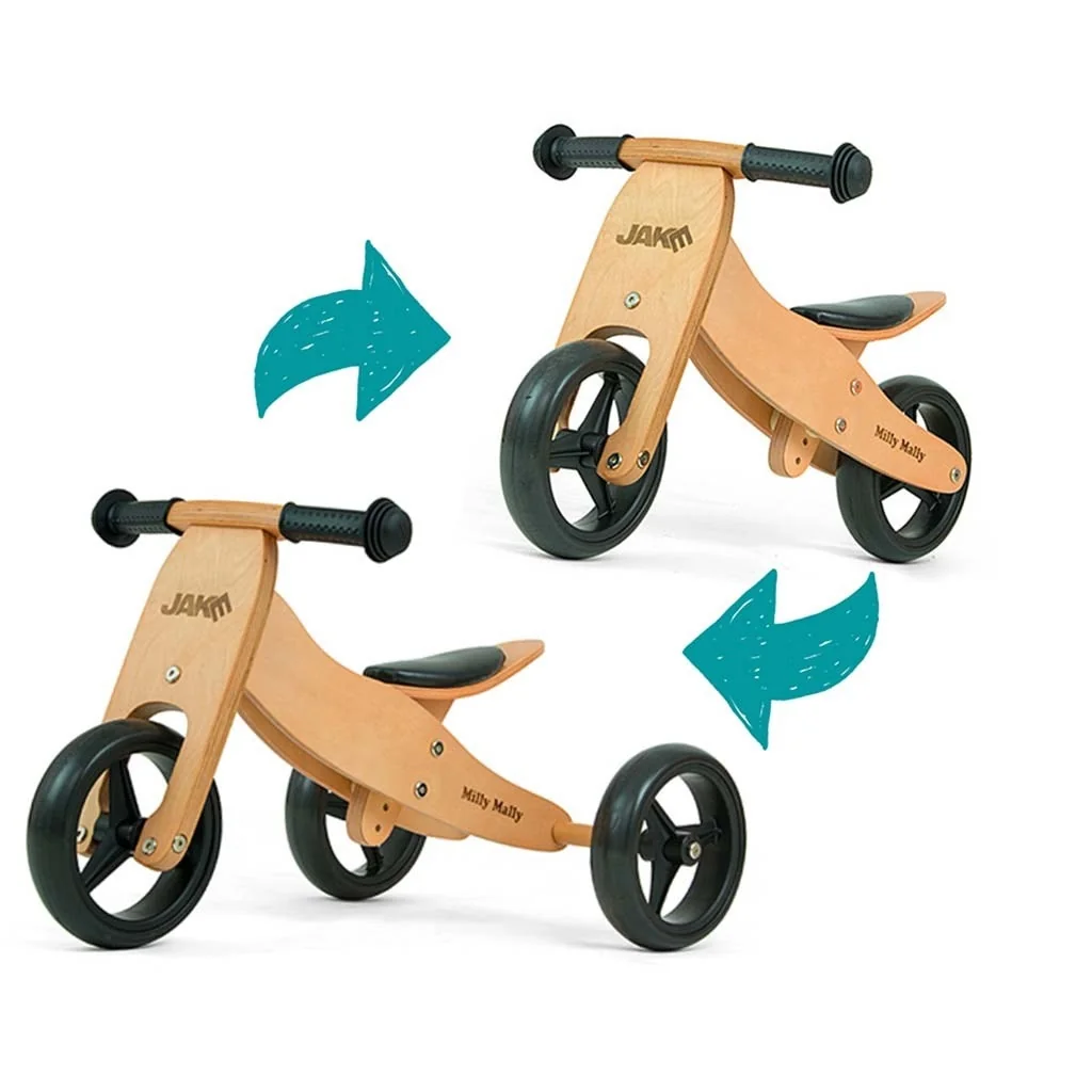 Detské multifunkčné odrážadlo bicykel 2v1 Milly Mally JAKE