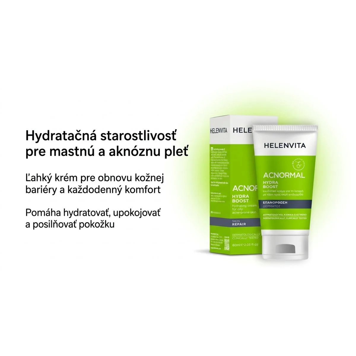 Helenvita Acnormal Hydratačný gél-krém 60 ml pleť so sklonom k akné