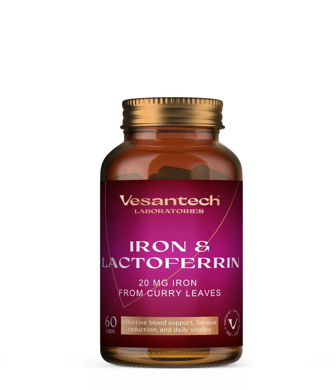 Vesantech Iron + Lactoferrin (ŽELEZO+LAKTOFERÍN)
