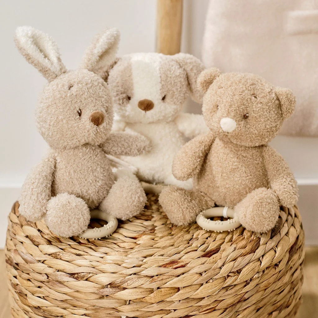 Hračka plyšová hudobná Teddy zajačik 24 cm, 0m+