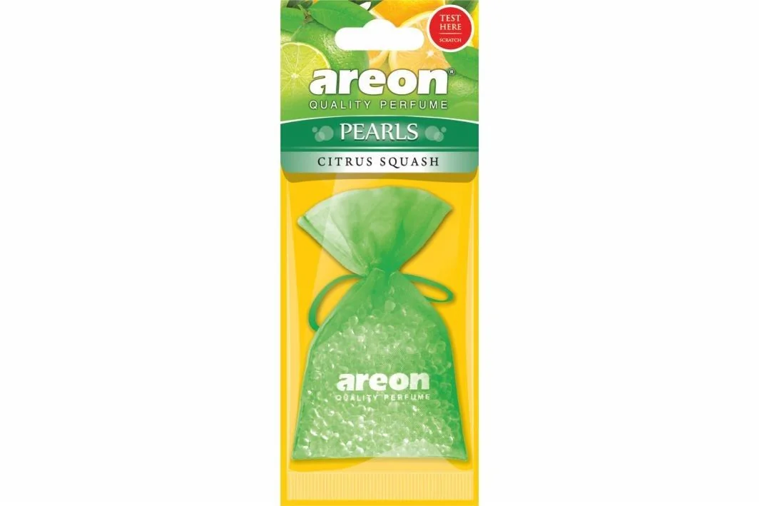 Areon Pearls Citrus Squash 25g 1×1 ks, osviežovač vzduchu