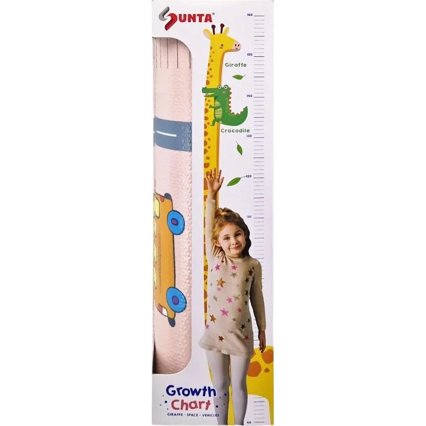 Detský meter na stenu autá 120cm