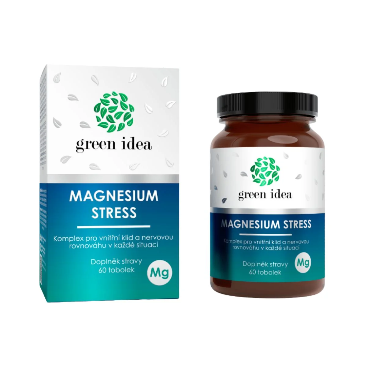 Magnesium Stress - kapsuly 60 ks - Green idea
