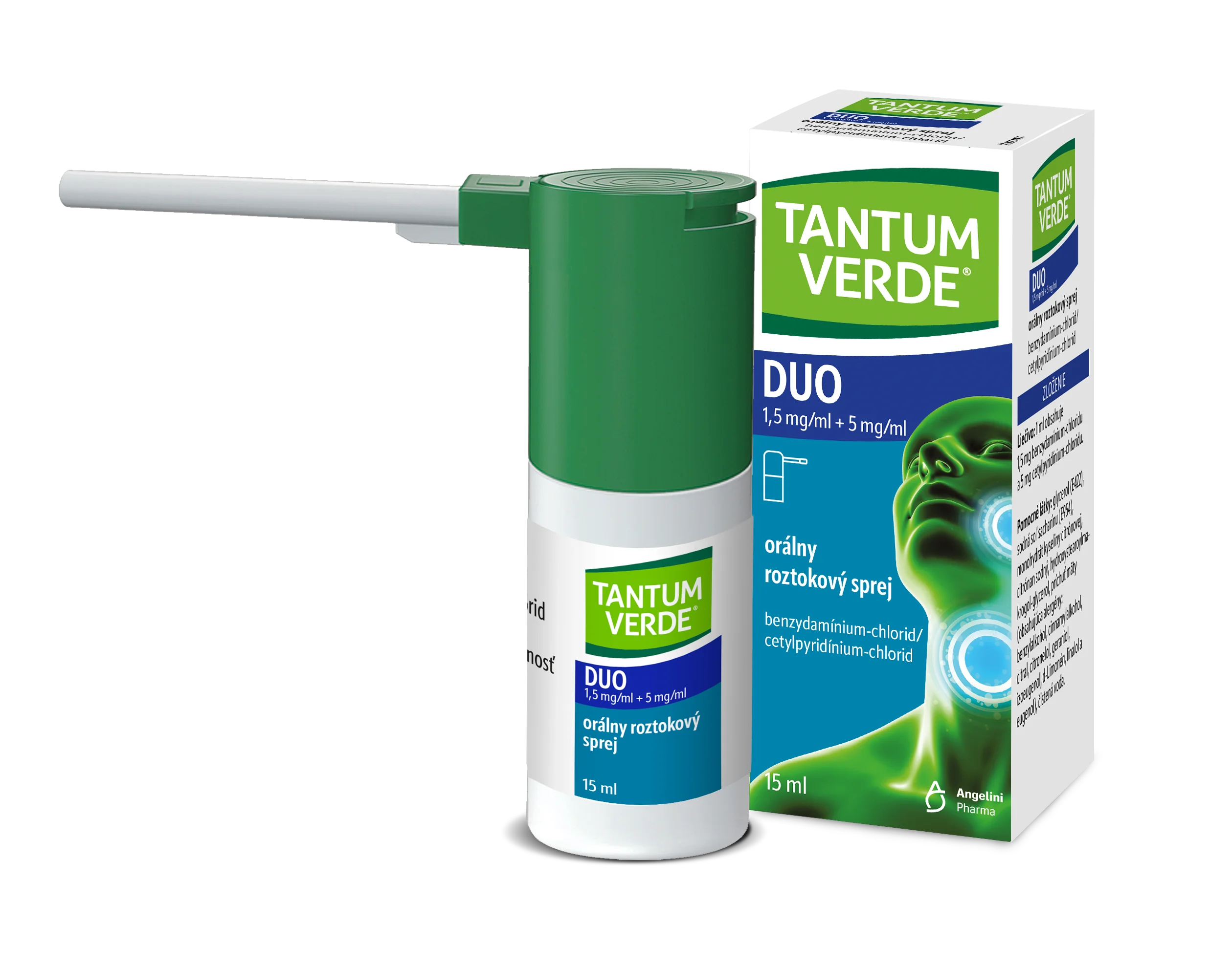 TANTUM VERDE DUO, sprej 15 ml