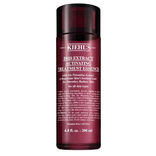 Kiehl´s Esenciálna voda pre mladistvý vzhľad pleti Iris Extract 1×200 ml, esenciálna voda