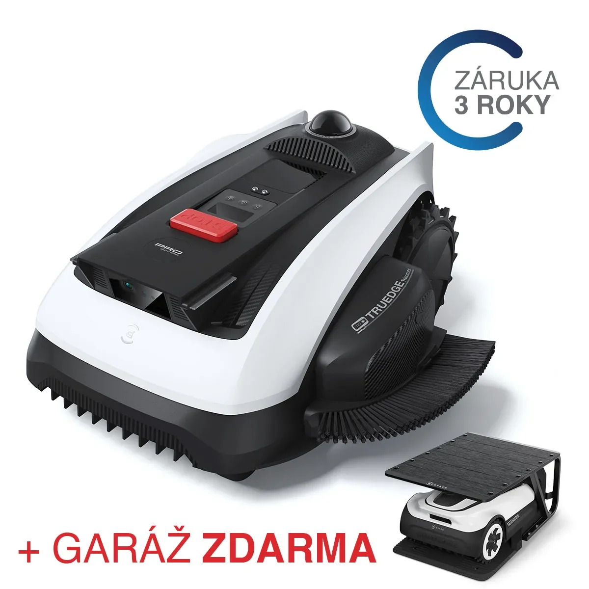 ECOVACS GOAT O1200 LiDAR PRO WHITE robotická kosačka