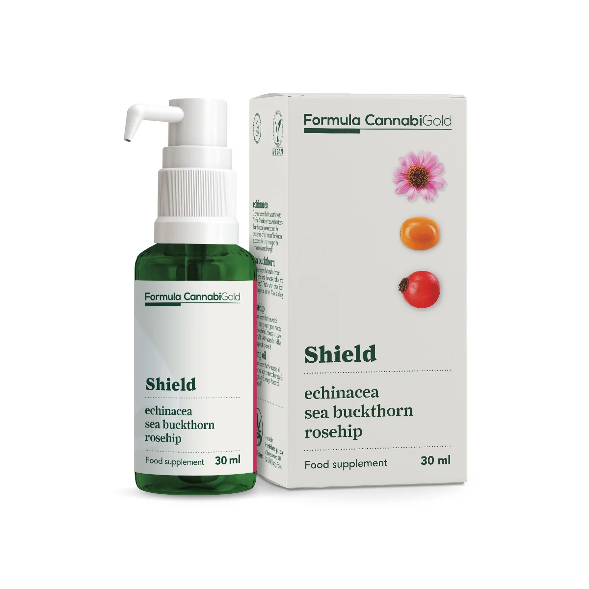 Shield Konopný Bylinný Extrakt 30ml 1×30 ml, výživový doplnok