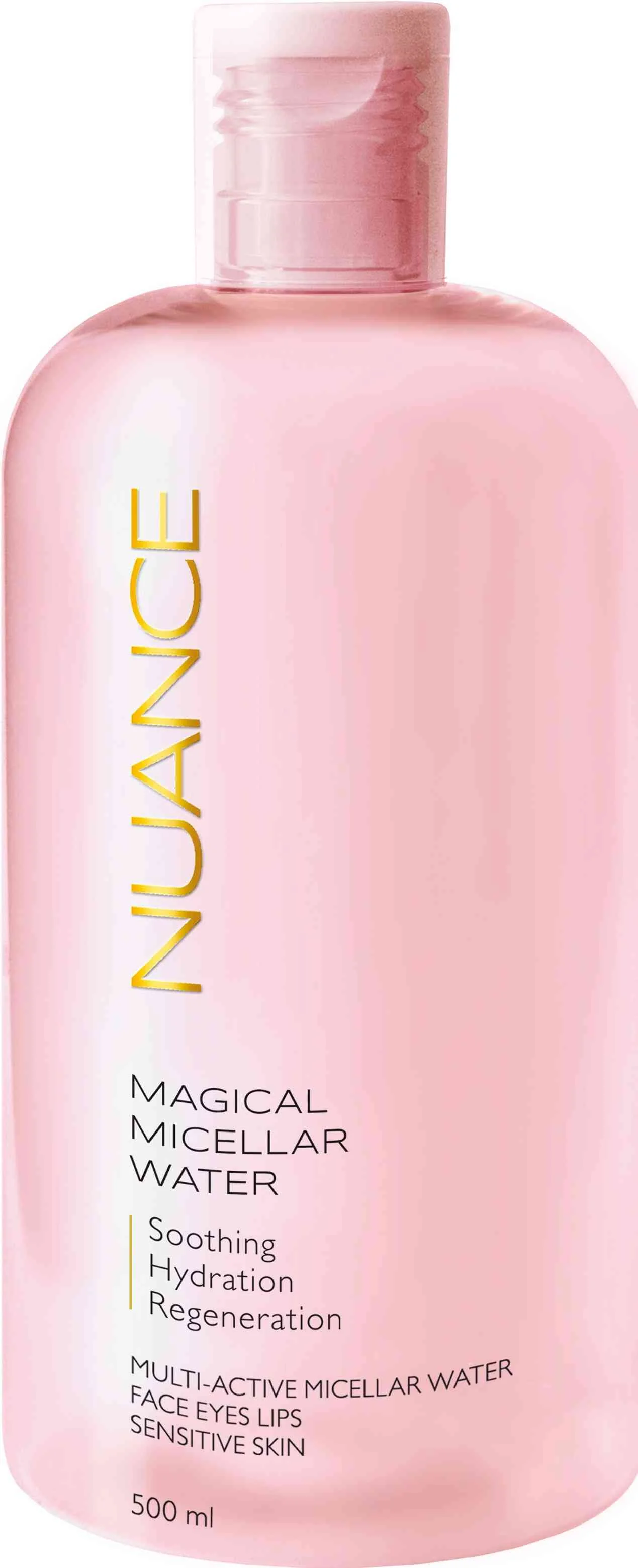 NUANCE Micelárna voda - Sensitive, 500ml 1×500 ml, micelárna voda pre citlivú pleť