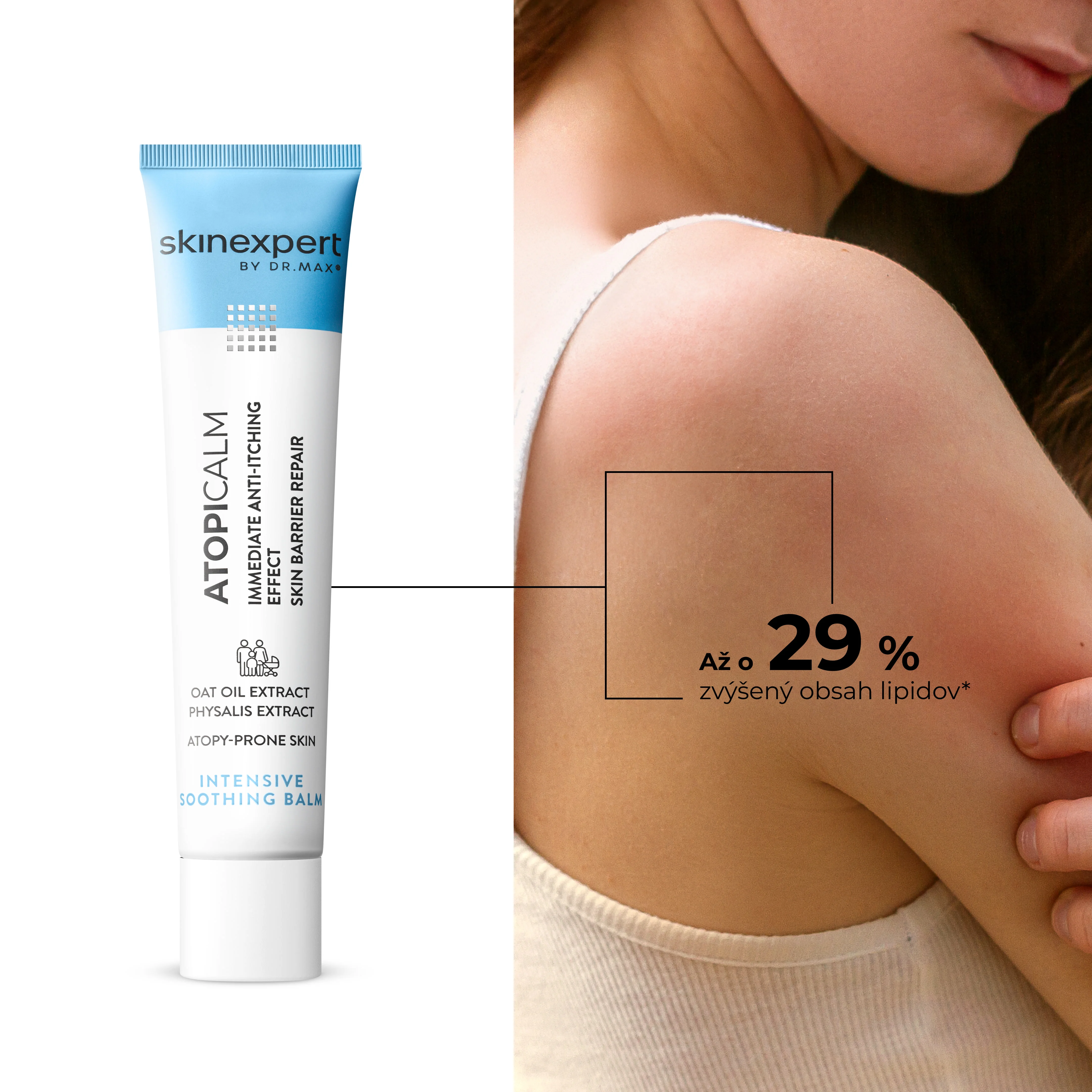 Skinexpert by Dr. Max® ATOPICALM Intensive Soothing Balm 1×50 ml, intenzívny upokojujúci balzam