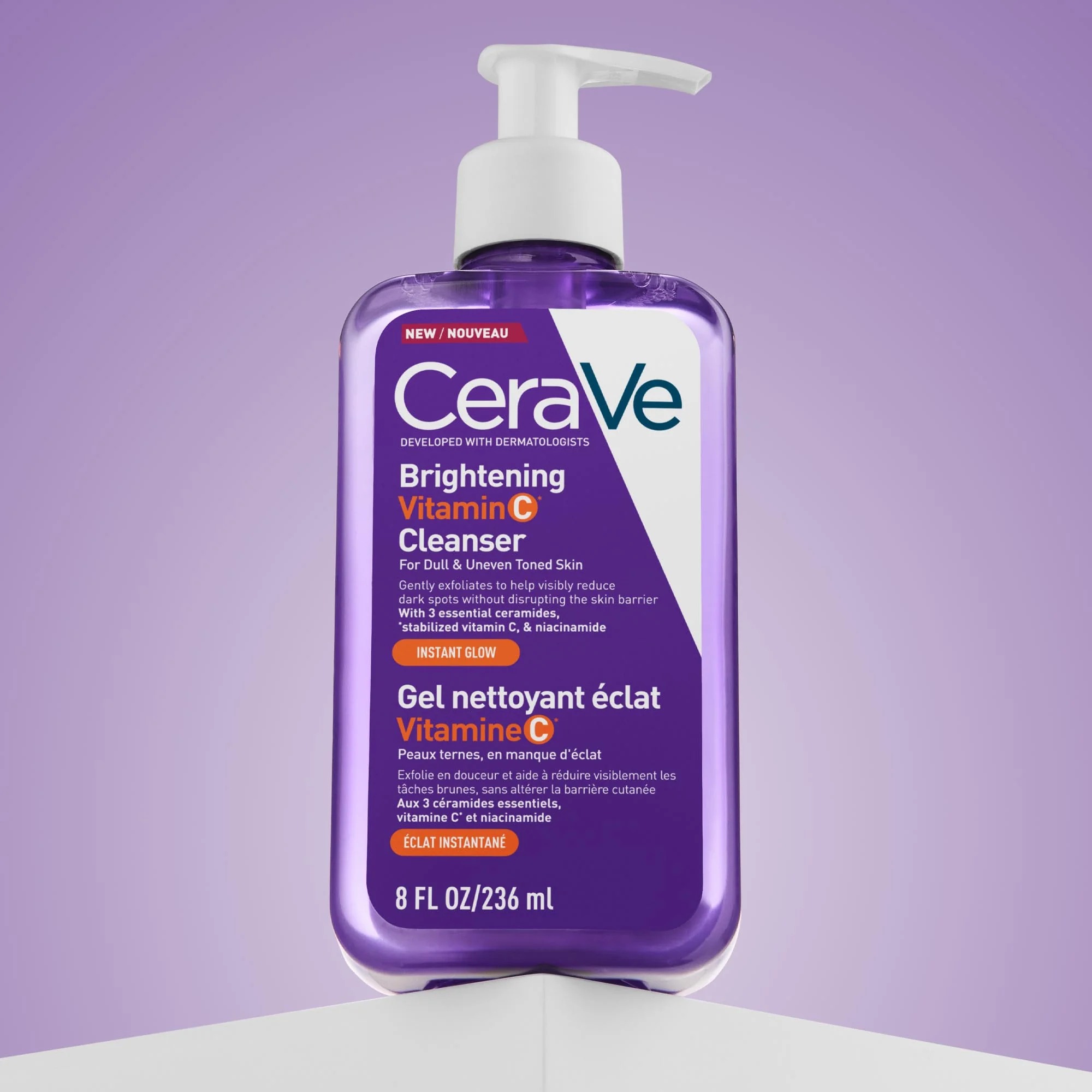 CeraVe rozjasňujúci čistiaci gél s vitamínom C 236 ml