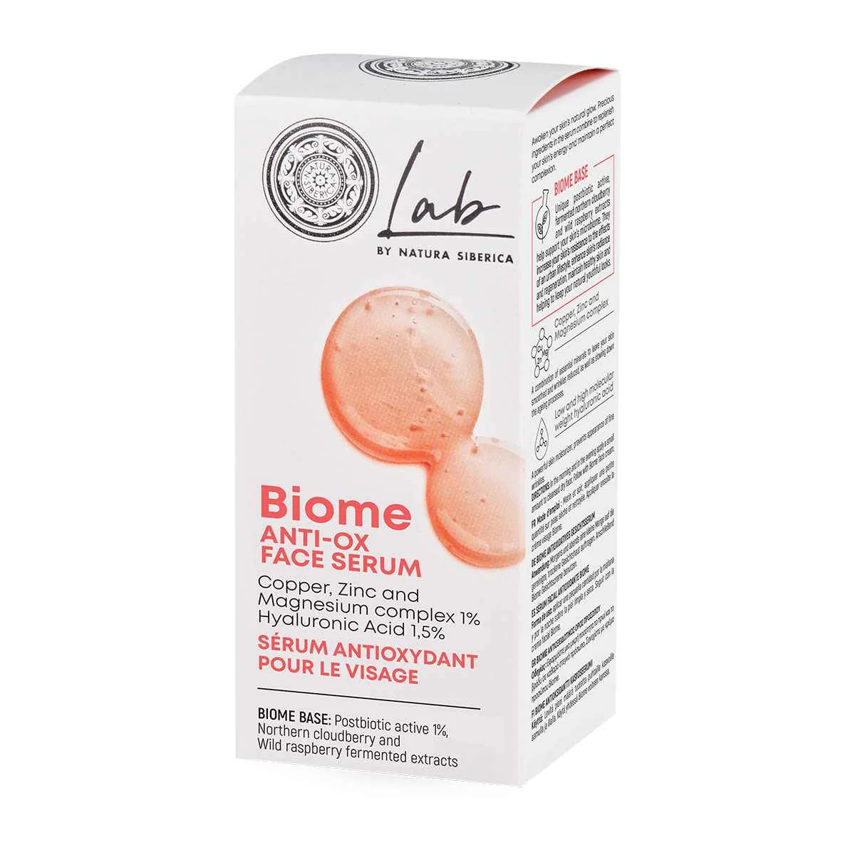 Lab by Natura Siberica Antioxidačné sérum na tvár 1×30 ml, sérum na tvár