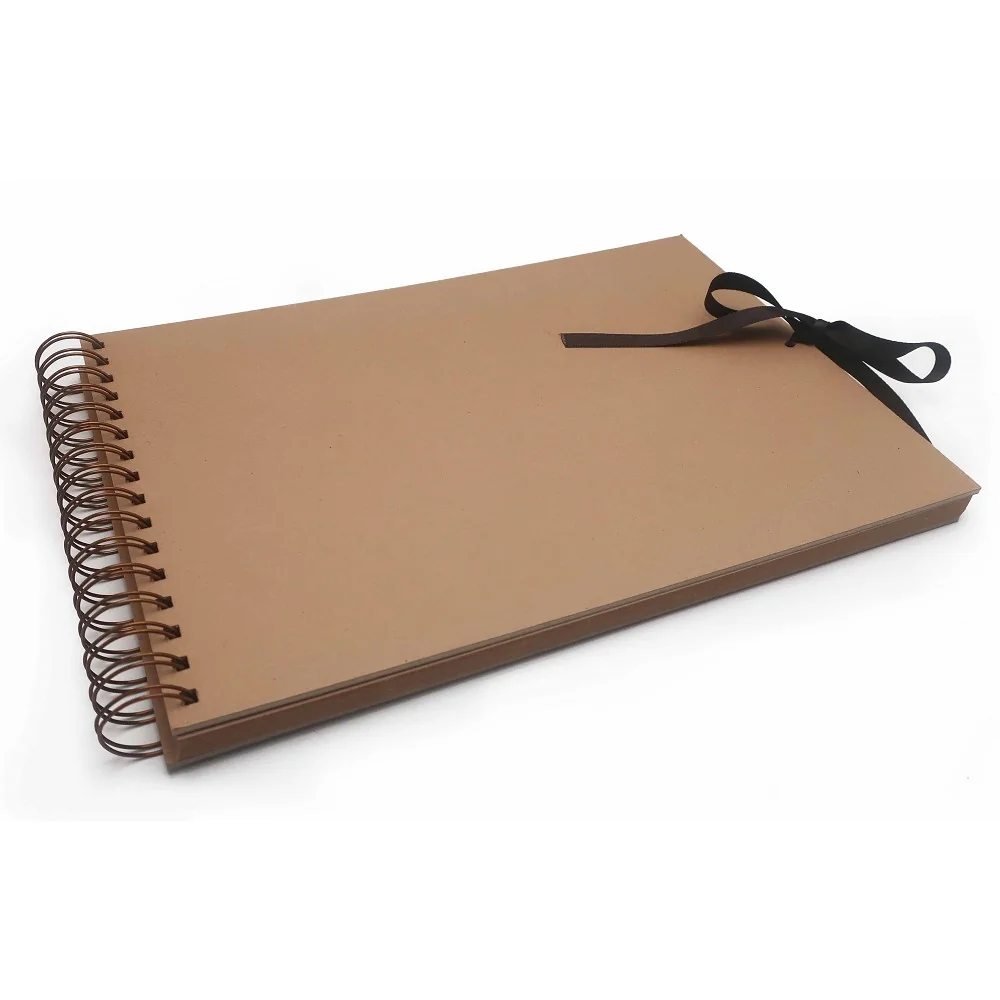 Scrapbook album A4 kraftové, 30 × 21 cm 30 listov, hnedé