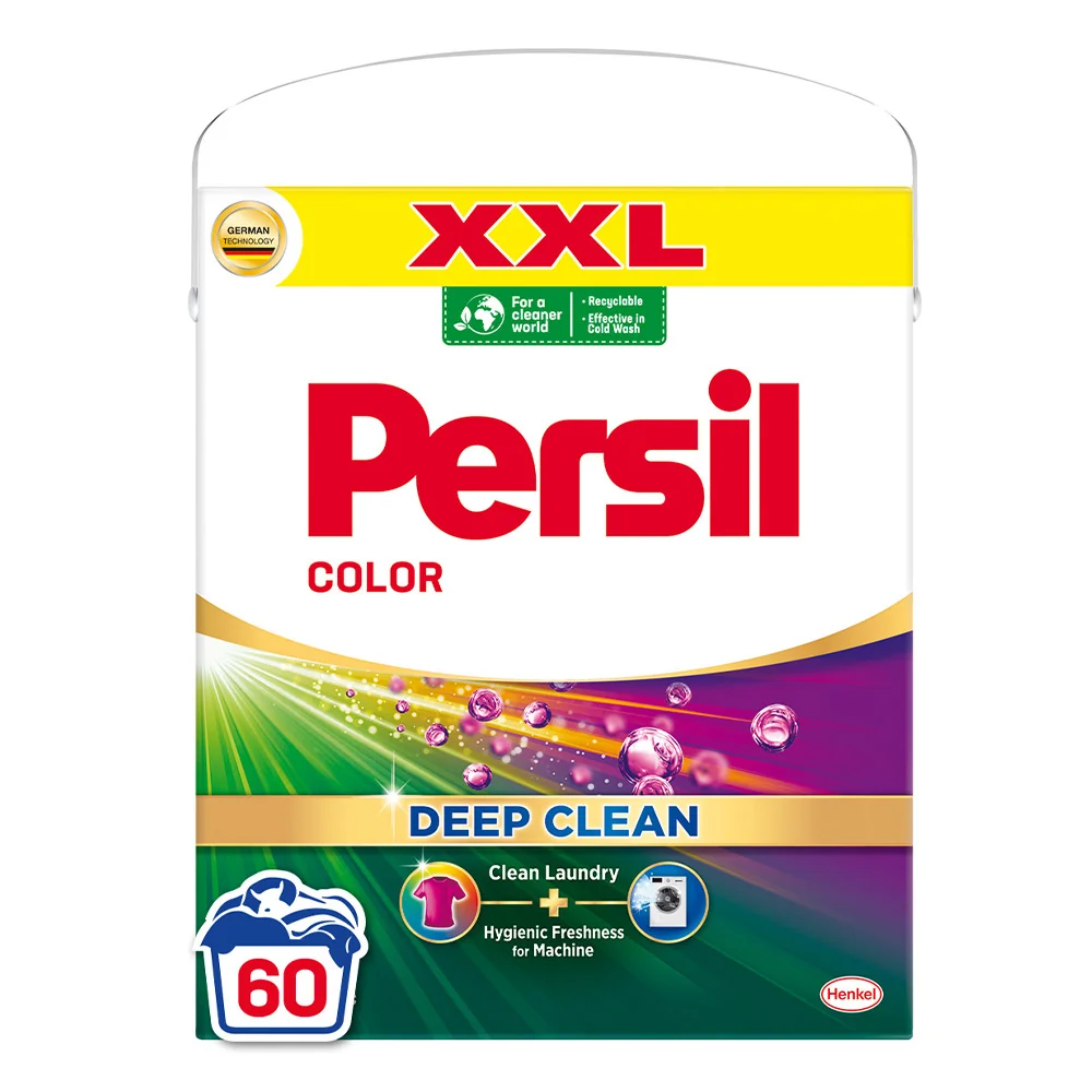 Persil prací prášok Color BOX 60 praní 1×3300 g, prací prášok