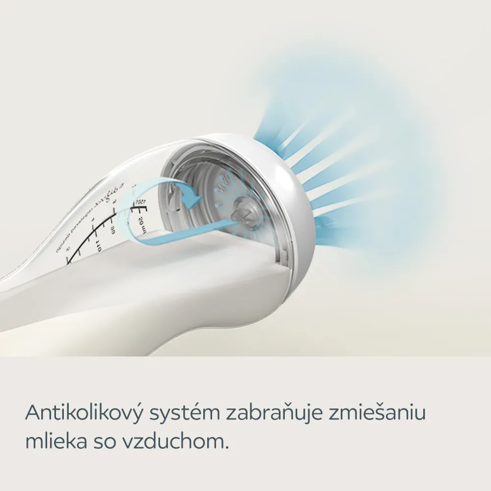 Canpol babies Fľaša širokohrdlá antikoliková S-Shape 200ml 1×1 ks, antikoliková fľaša
