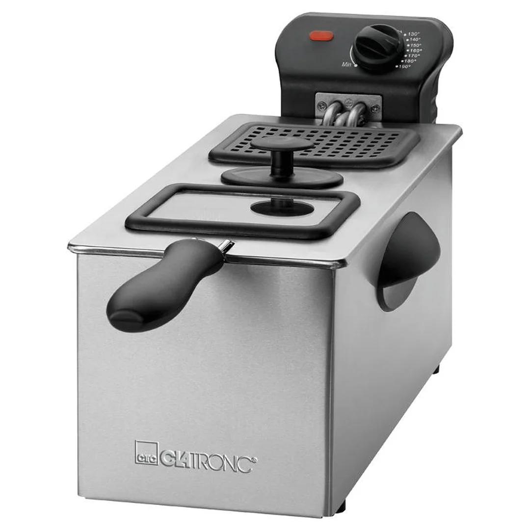 Clatronic FR 3587 fritéza 3 l nerez 2000 W