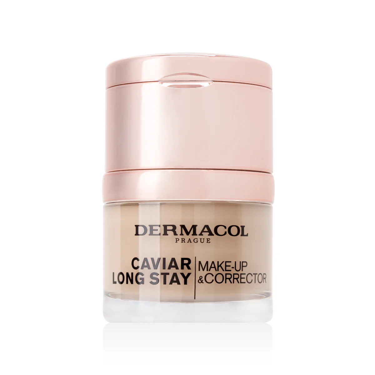 DERMACOL MAKE-UP s korektorom CAVIAR NUDE 1×30 ml, make-up