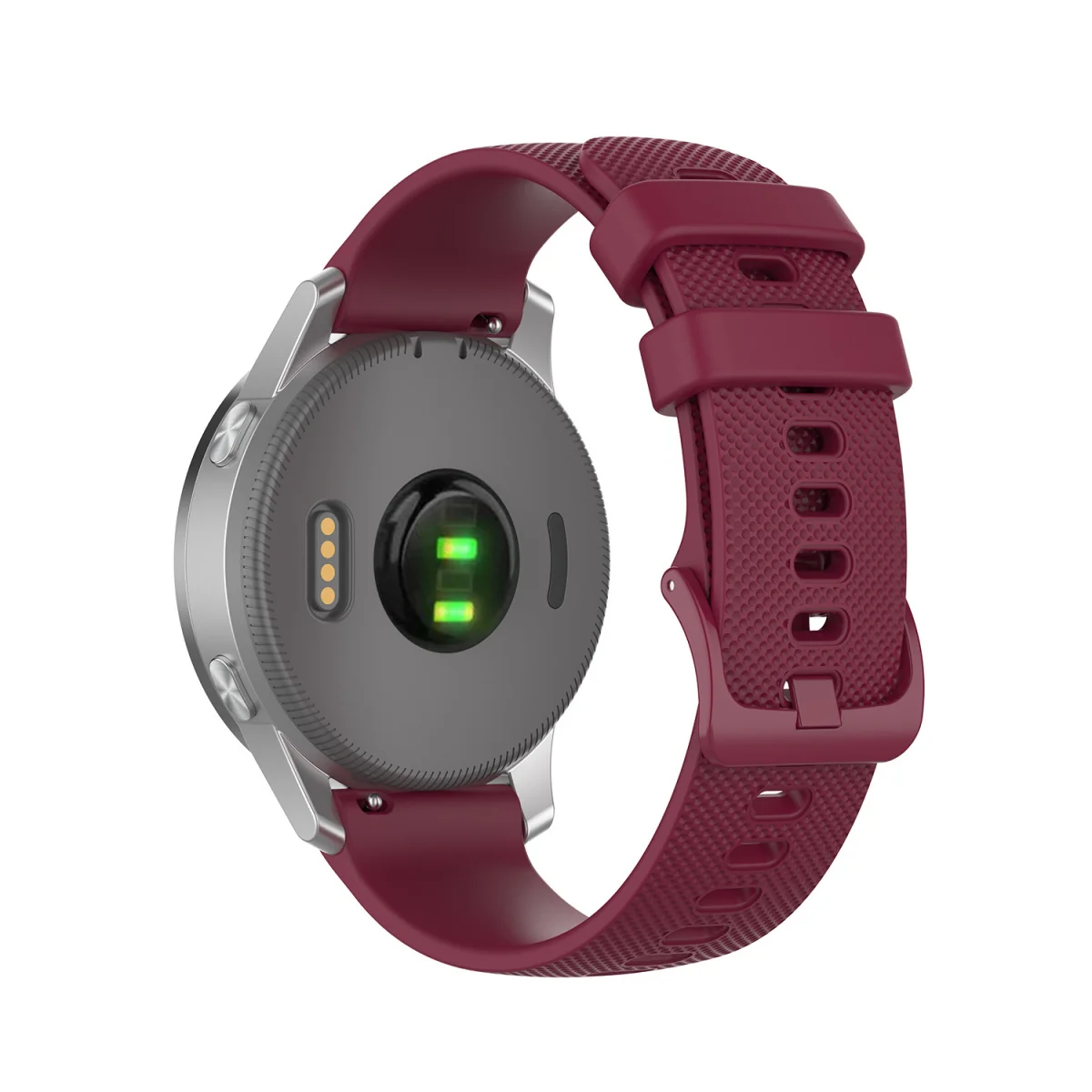 BStrap Silicone Land remienok na Garmin Vivoactive 4s vine red