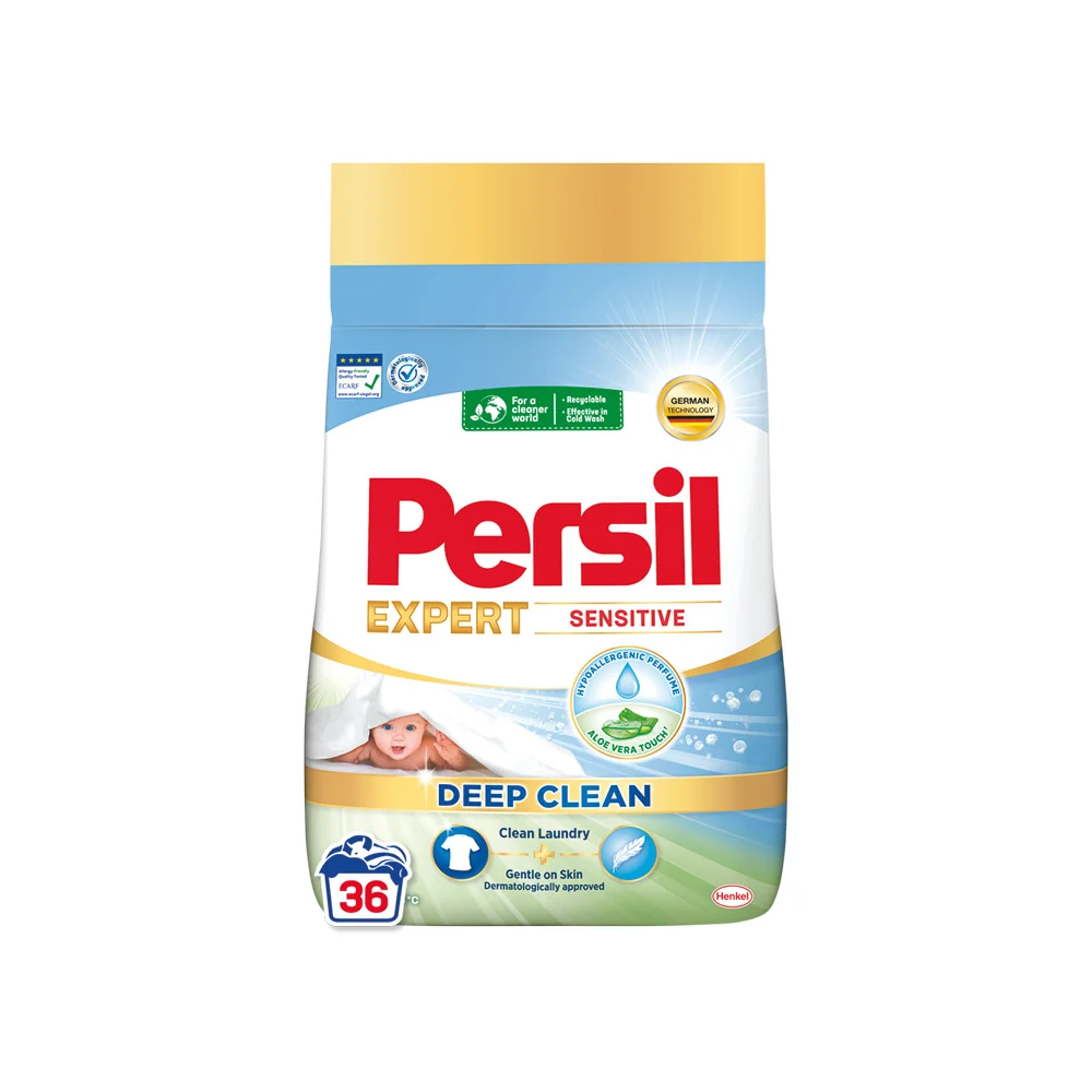 Persil prací prášok Expert Sensitive 36 praní 1×1980 g, prací prášok
