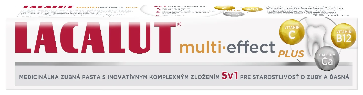 LACALUT MULTI-EFFECT PLUS zubná pasta 75 ml