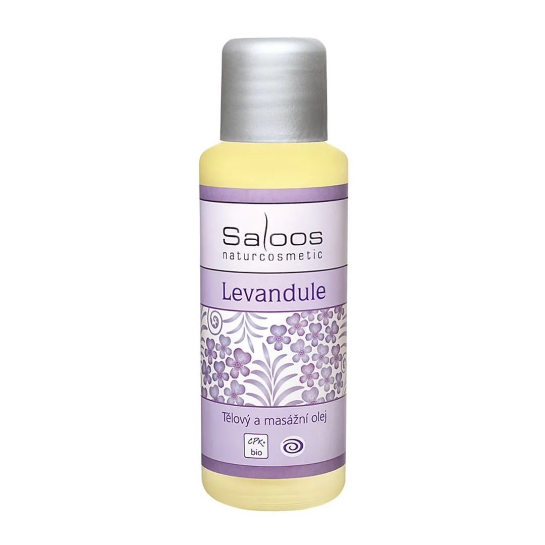 Saloos Levanduľa telový a masážny olej 1×50 ml, telový olej so všestranným použitím