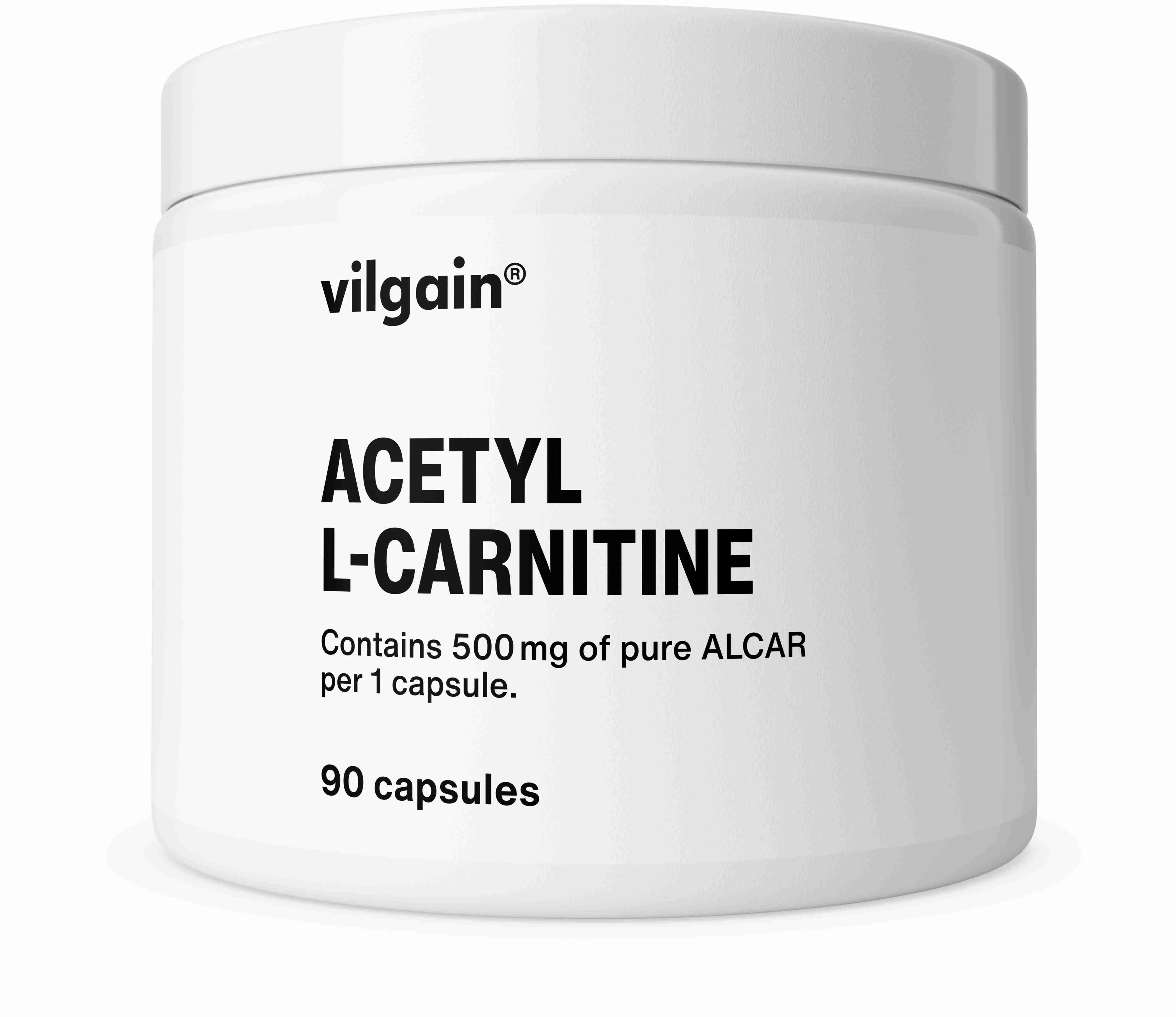 Vilgain Acetyl L-Karnitín 90cps