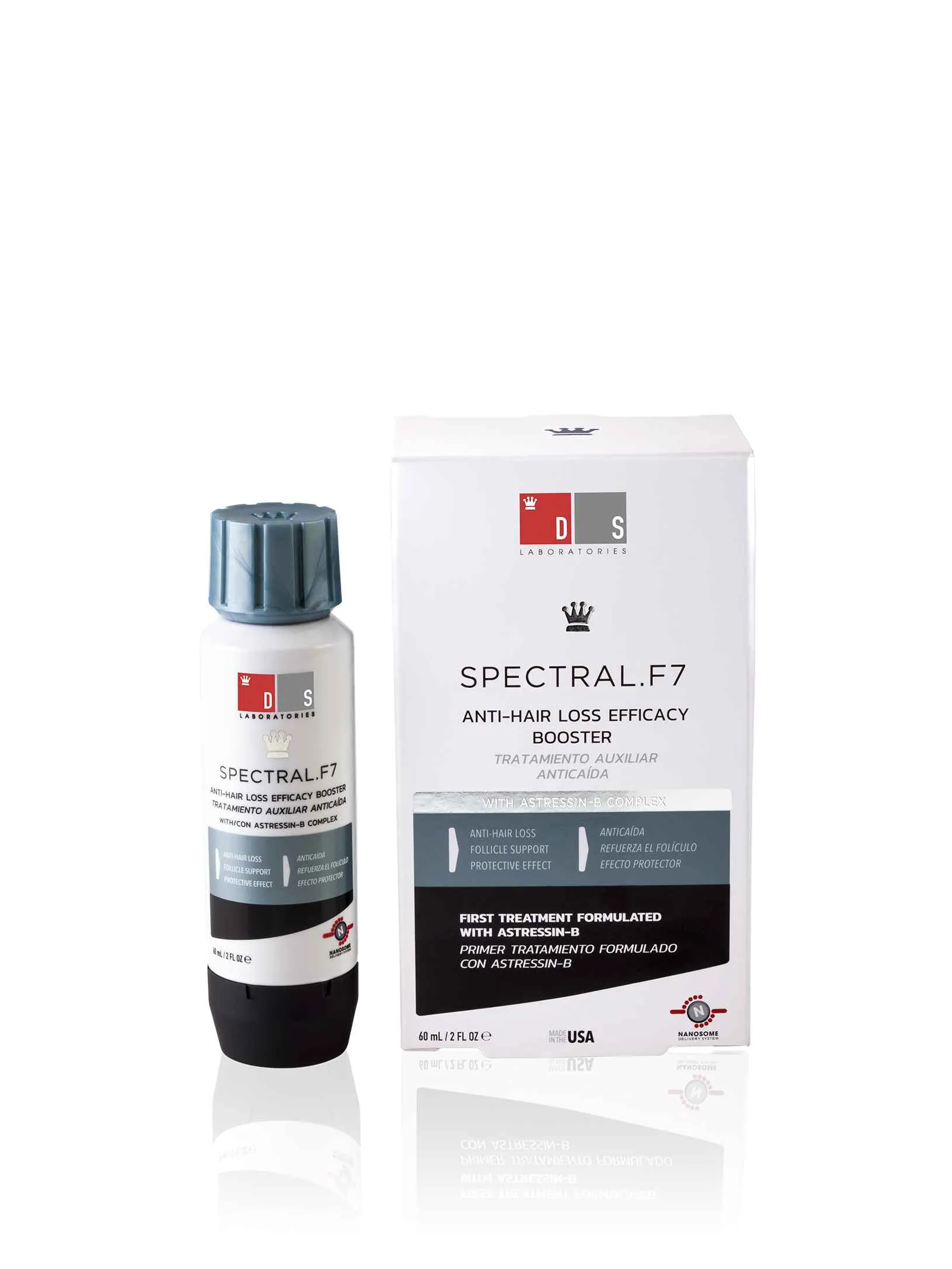 DS Laboratories sérum proti vypadávaniu vlasov stresom SPECTRAL F7 60 ml 1×60 ml, sérum proti vypadávaniu vlasov
