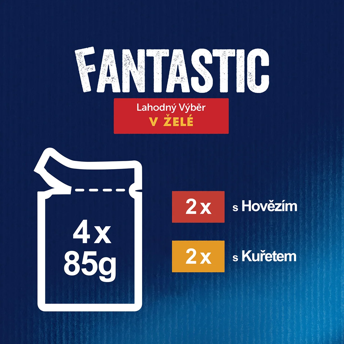 Felix Fantastic Junior kapsičky pre mačiatka kura, losos v želé 4x85 g 4×85 g, kapsičky pre mačky