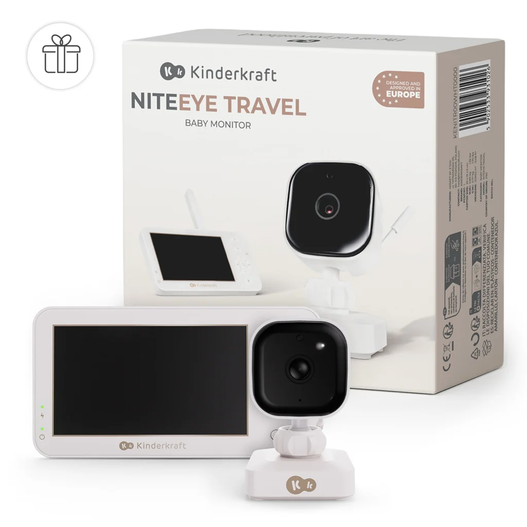KINDERKRAFT Detská pestúnka bez Wi-Fi Niteeye Travel 1x1 ks