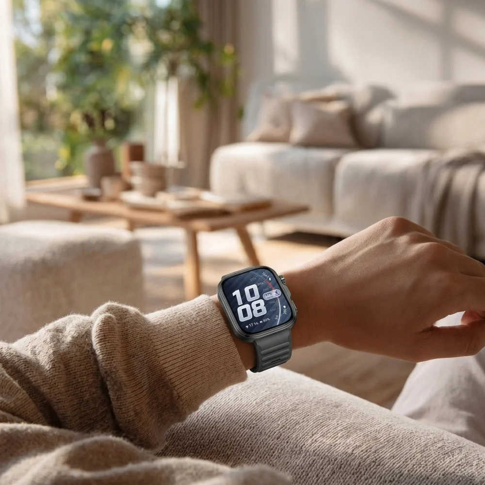 Tech-Protect Defense puzdro so sklom na Huawei Watch Fit 5 Pro, čierne 