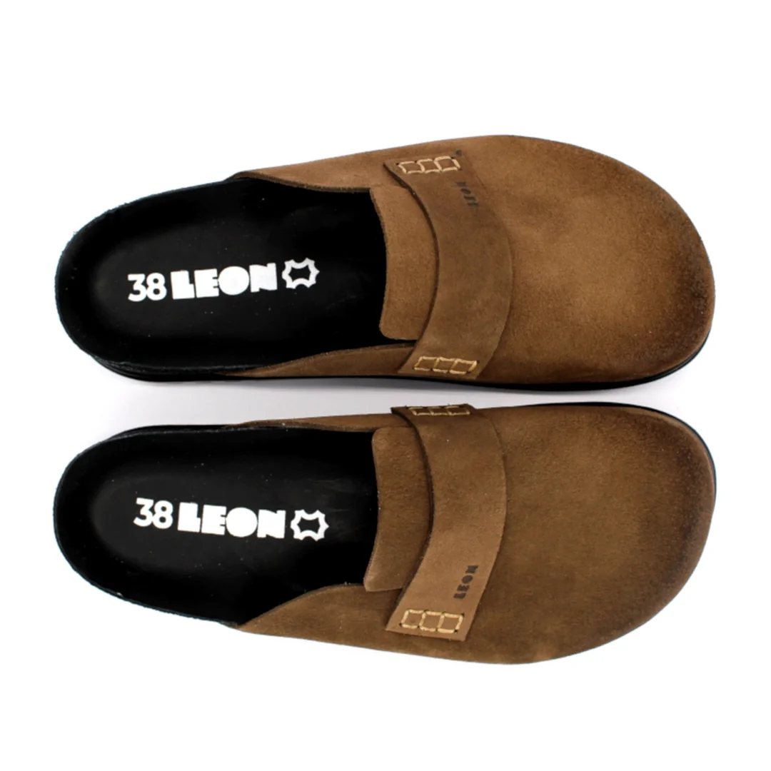 6001 Dámska zdravotná korková obuv uzavretá 40 - 25,5cm, hnedá, 3,5 cm