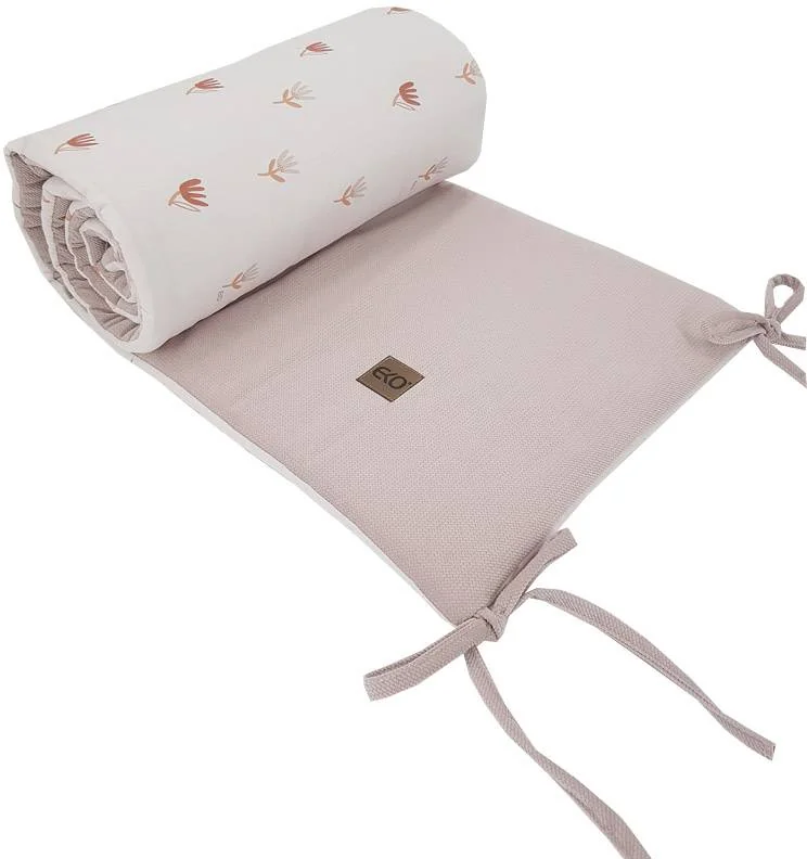 EKO Chránič do postieľky Beige Meadow 360x35cm 1×1 ks, chránič do postieľky